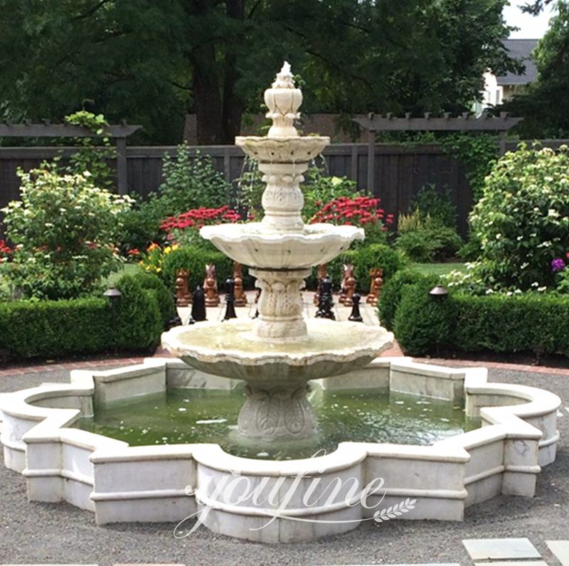 natural stone water fountains outdoor-YouFine Sculpture
