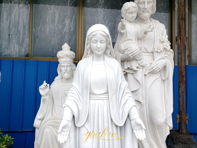 sculpture of the Virgin Mary