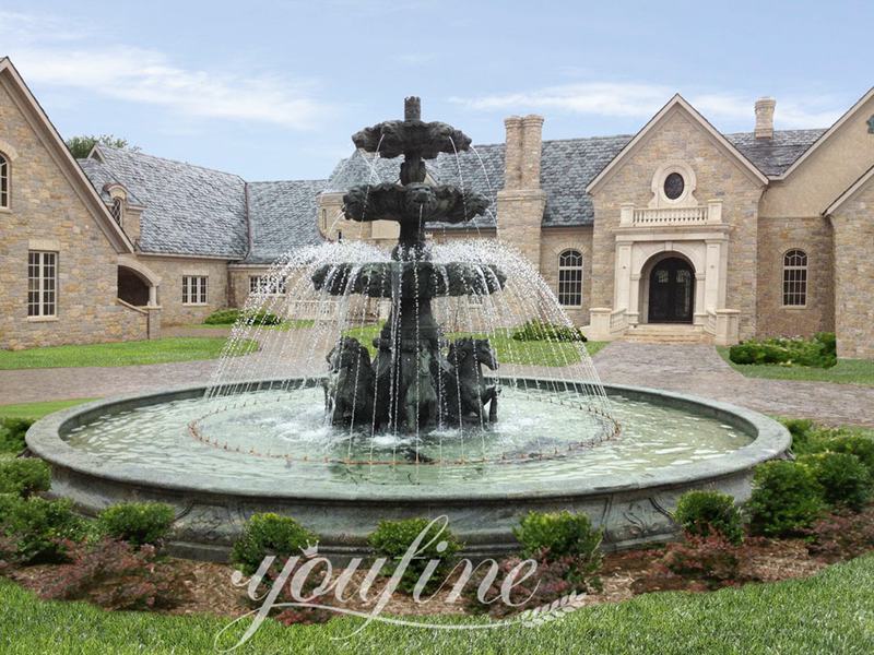 stone water fountain outdoor-YouFine Sculpture