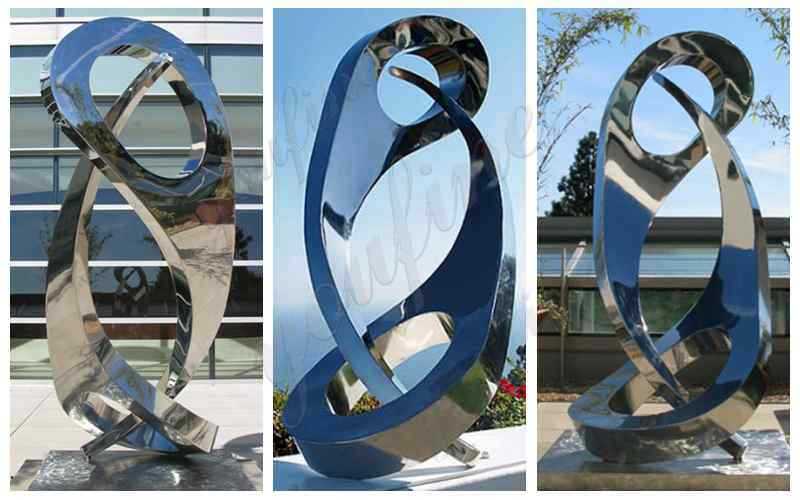 Abstract Stainless Steel Sculpture Supplier