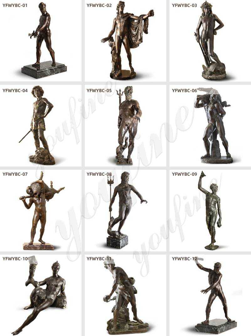 Bronze statues for sale