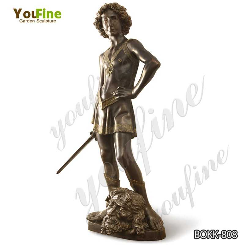 Classic Bronze Verrocchio’s David Statue Replica for Sale