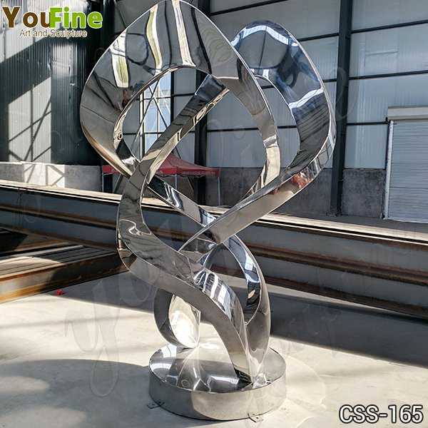 Contemporary Abstract Metal Lawn Sculpture Supplier