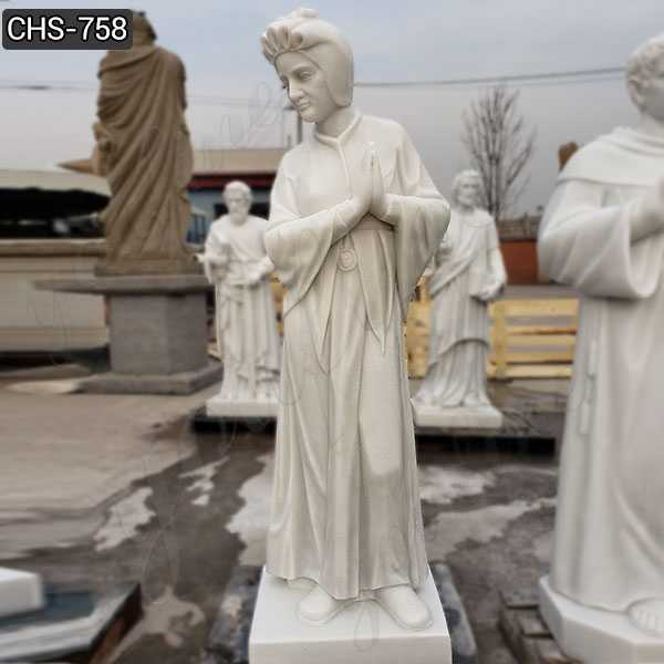 Custom Made Life Size St. Josephine Bakhita Marble Statue Supplier CHS-758