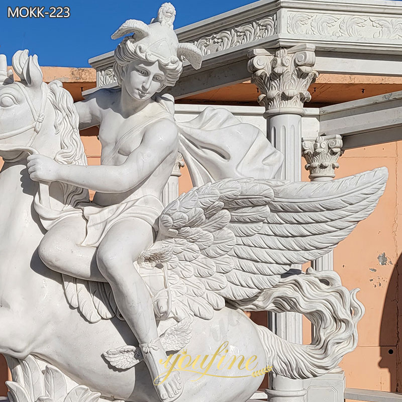 Famous Marble Mercury and Pegasus