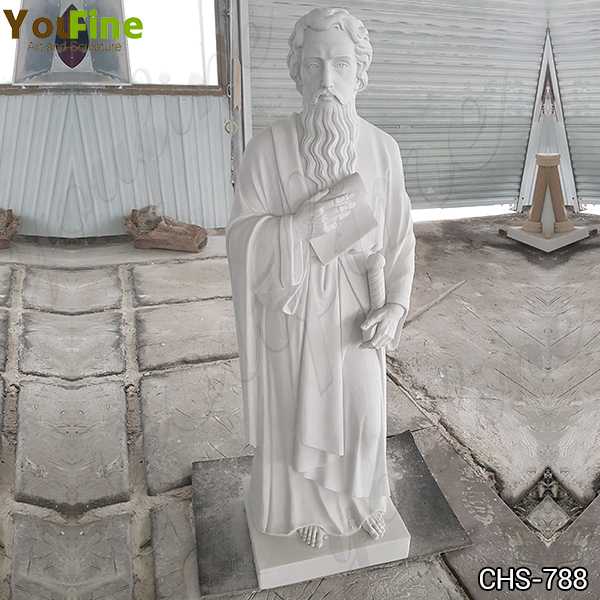 Life Size Marble St. Paul Statue Church Supply for Sale CHS-788