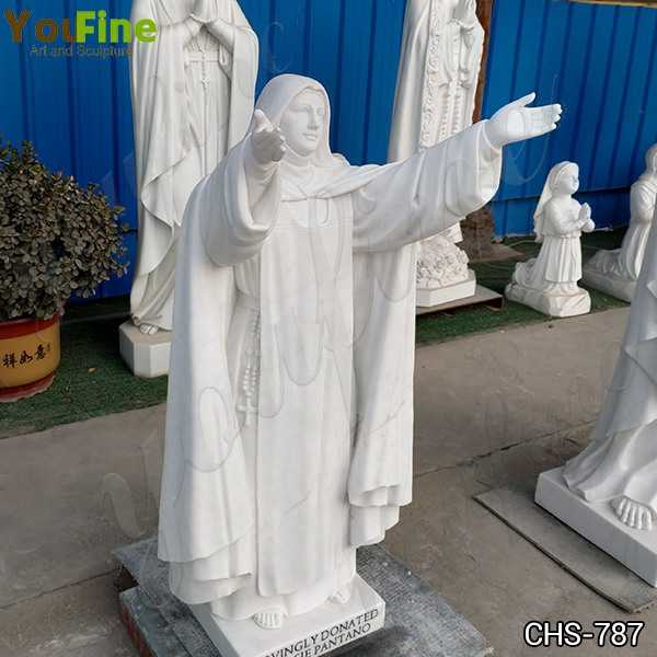 Life Size Saint Sister Marble Statue Catholic for Sale