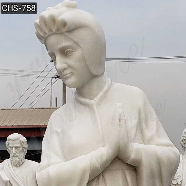 Life Size St. Josephine Bakhita Marble Statue Supplier