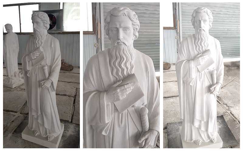 Marble St. Paul Statue Church Supply