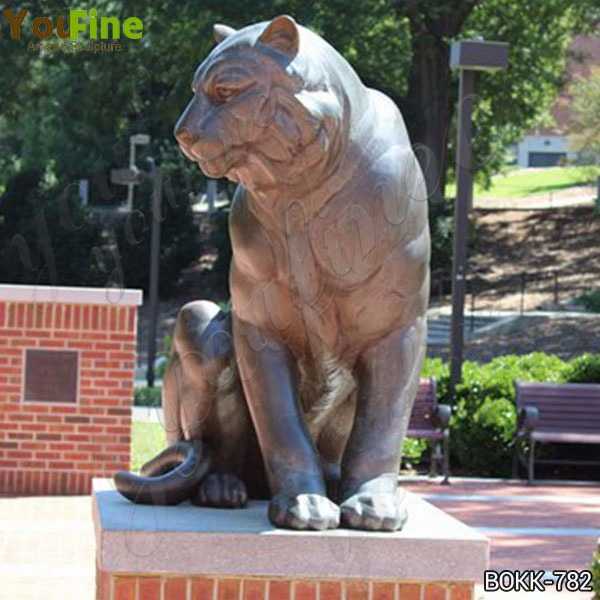 Metal Bronze Tiger Statue