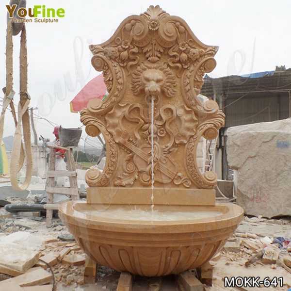 Modern Outdoor Marble Water Wall Fountain for Sale MOKK-641