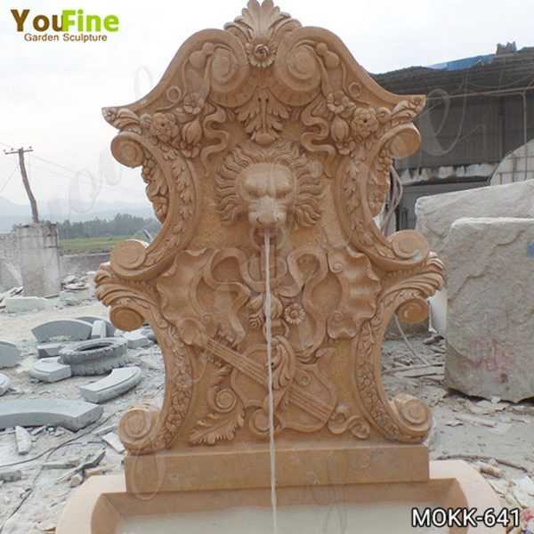 Modern Outdoor Marble Water Wall Fountain for Sale