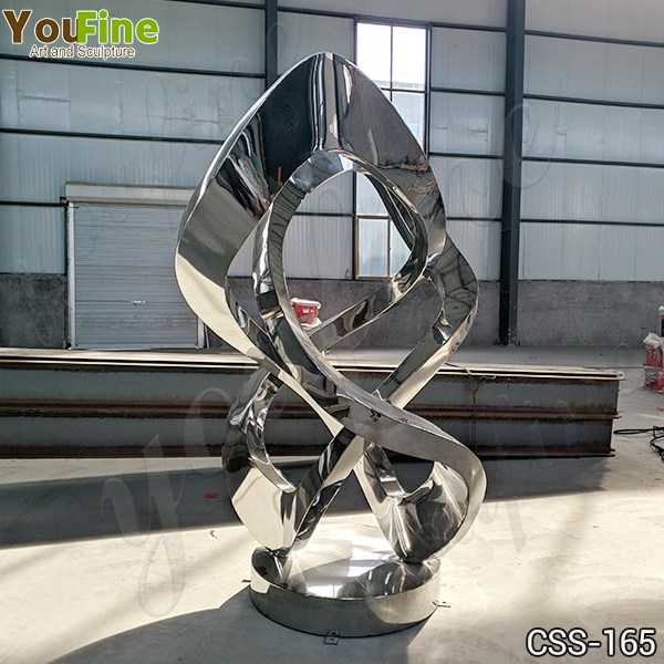 Outdoor Abstract Metal Lawn Sculpture Supplier