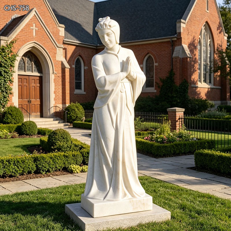 Life Size St. Josephine Bakhita Marble Statue Supplier CHS-758