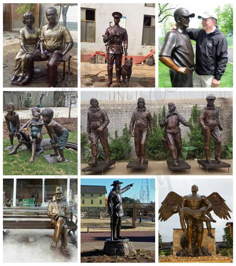 bronze custom statue