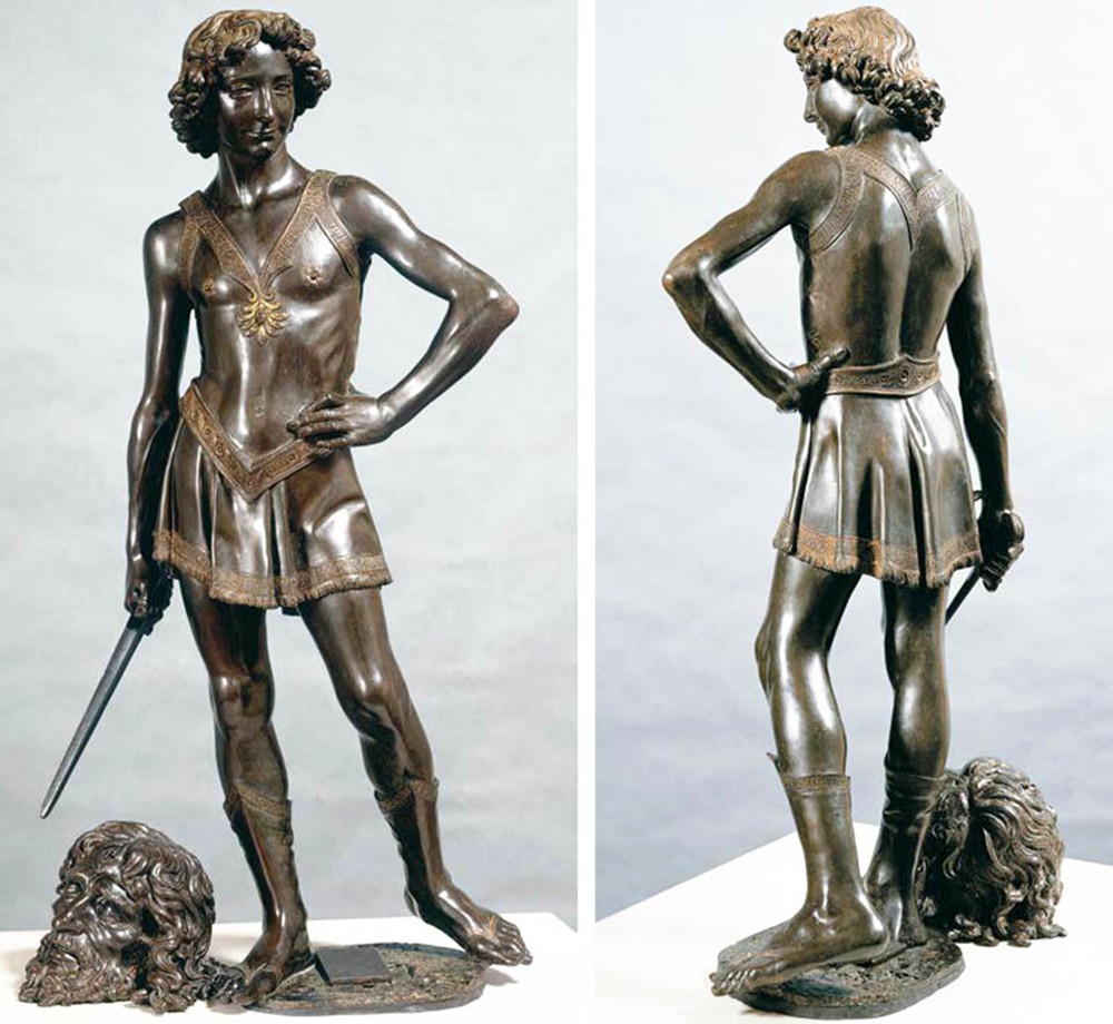 De beroemde David van Verrocchio
