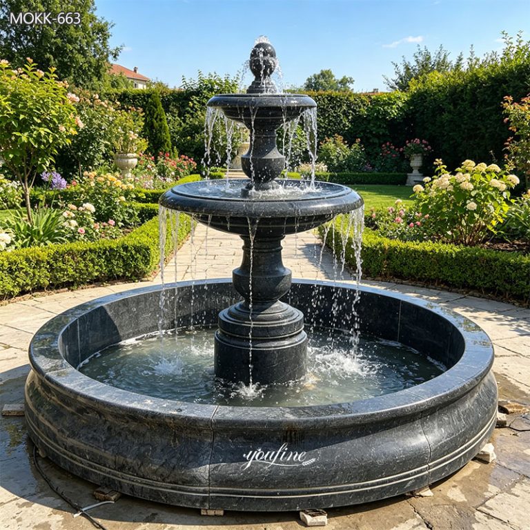 Modern Granite Round Fountain MOKK-663