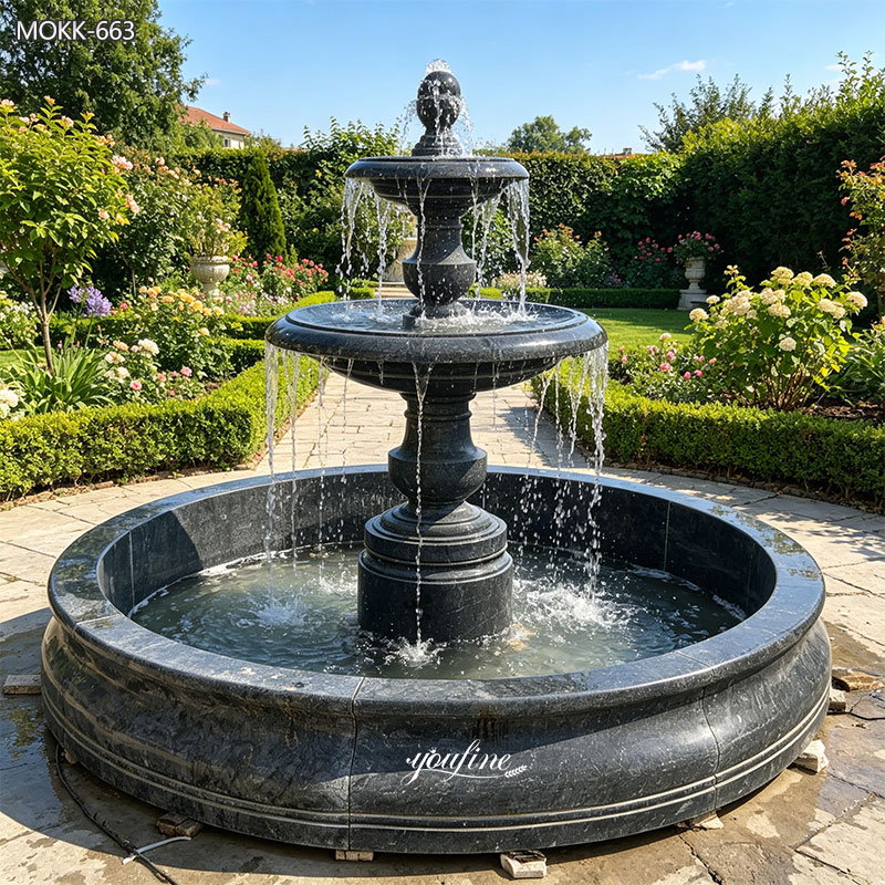 Modern Granite Round Fountain MOKK-663