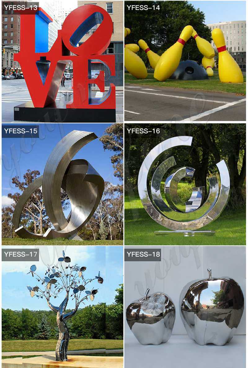 modern metal sculpture