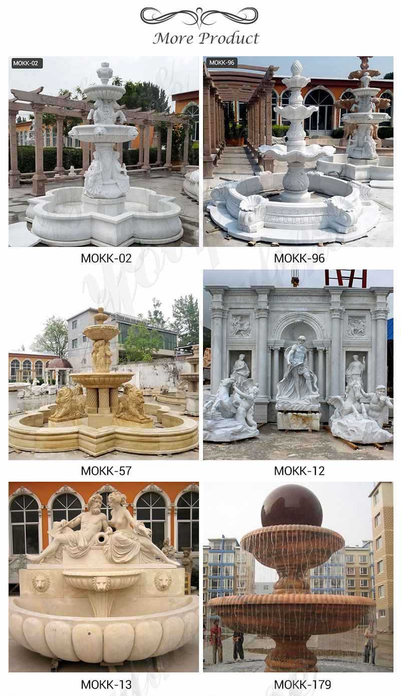 natural stone water fountains