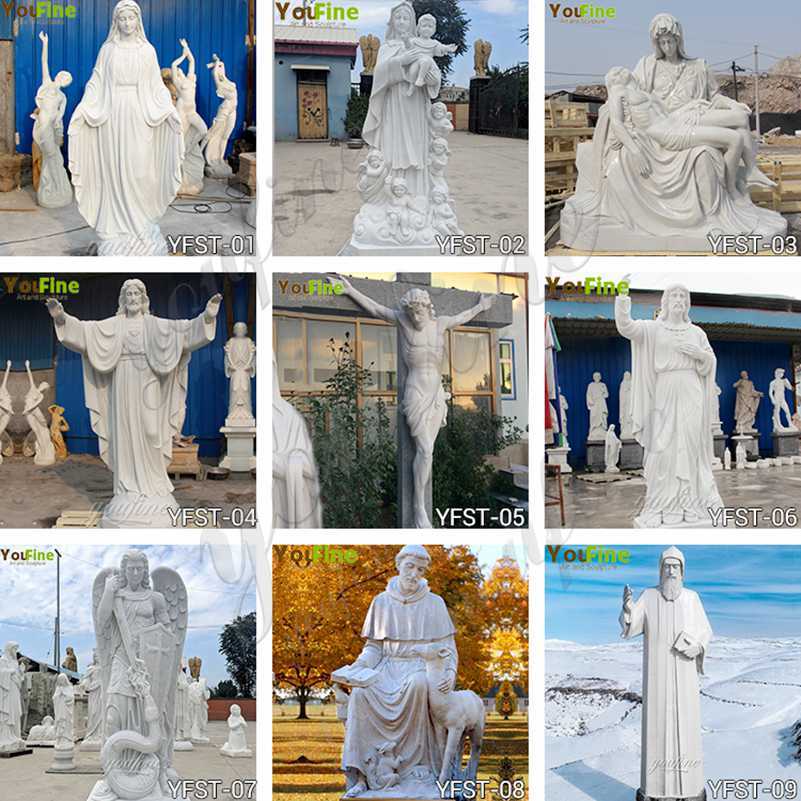 saint statues for the garden