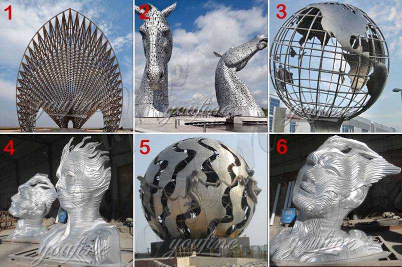 stainless steel sculpture for sale