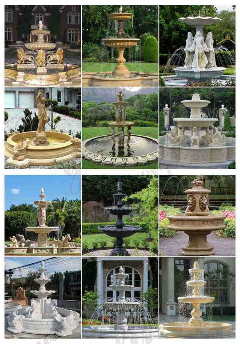 stone fountains near me
