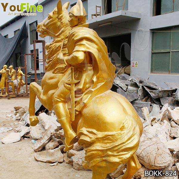 Bronze Knight on Horse Statue Suppliers