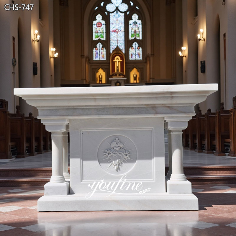 Custom Made Catholic Church Marble Altar