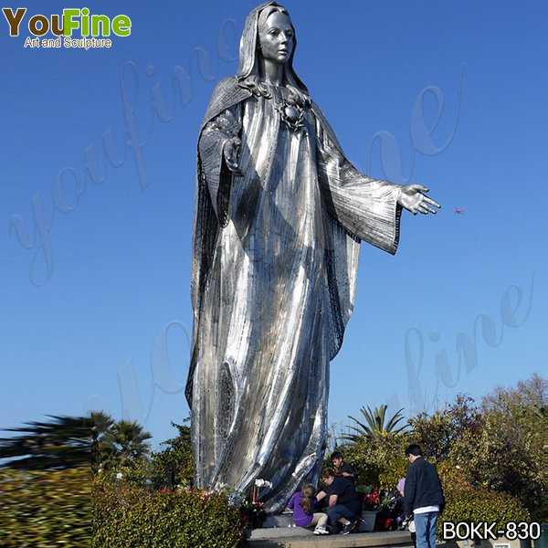 Famous Our Lady of Peace Shrine Bronze Statue for Sale