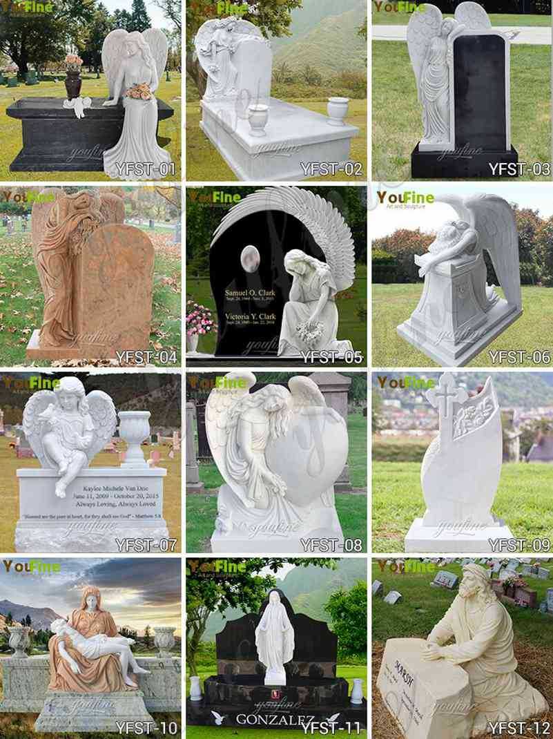 Granite Heart Shaped Headstone Monument Supplier