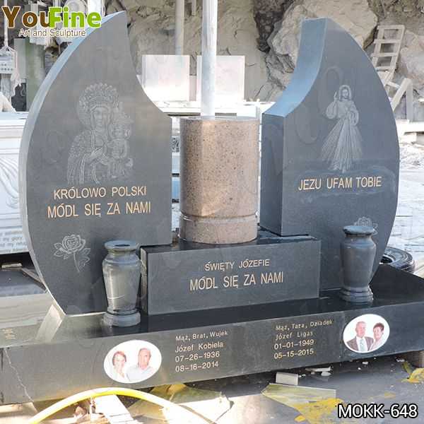 High Quality Church Granite Tombstone for Cemetery Suppliers