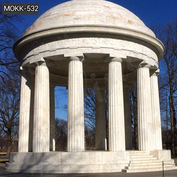 Marble Columns Gazebo with Competitive Price