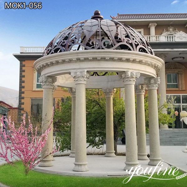 Marble Columns Gazebo with Competitive Price