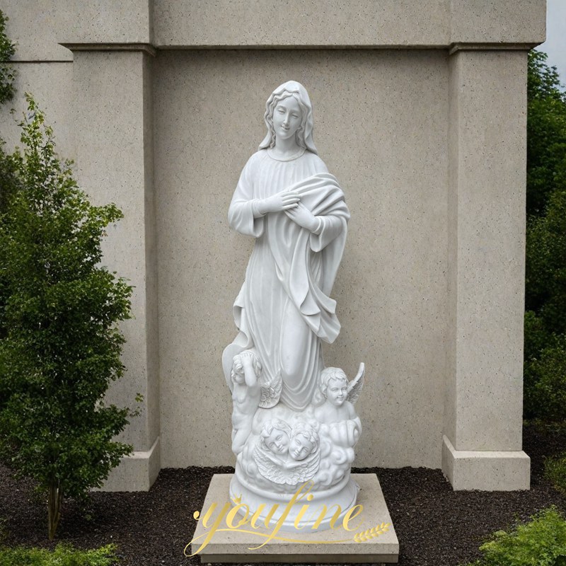 mother mary outdoor statue
