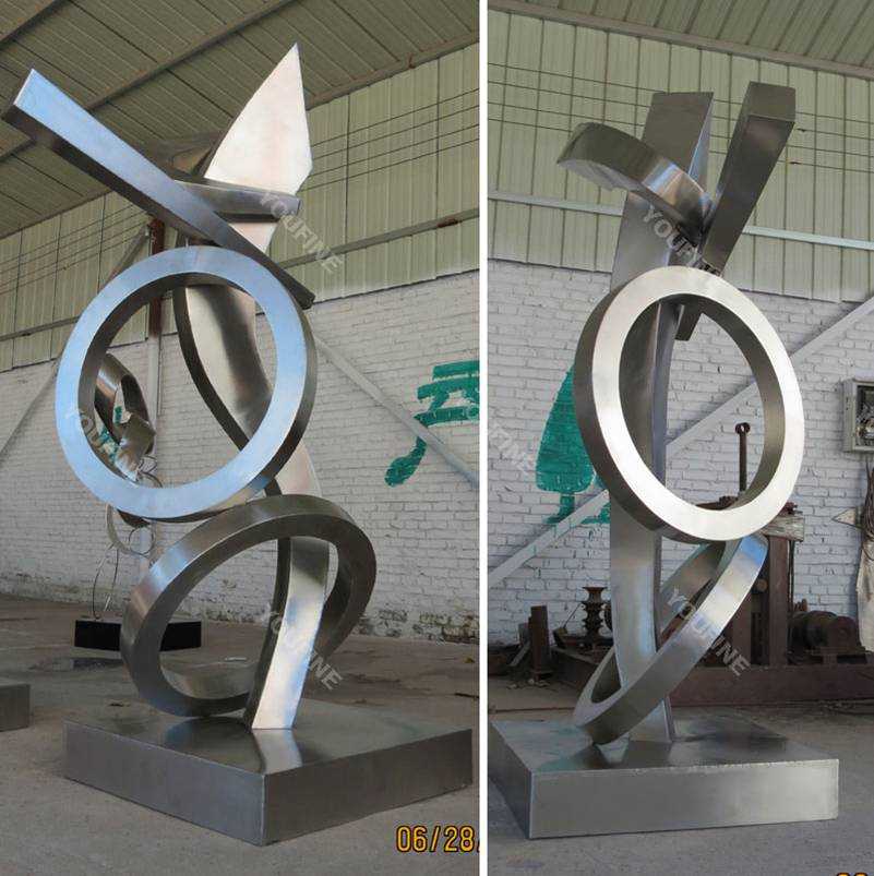 Abstract Metal Sculpture