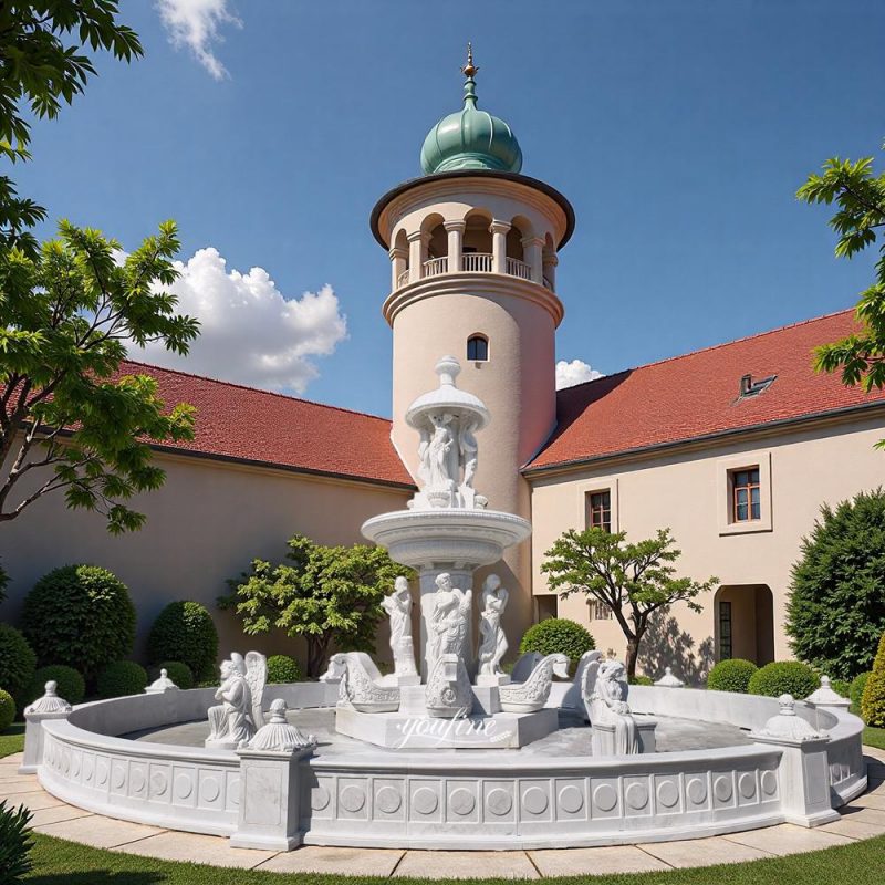 Musical Four Seasons Goddess Greek Fountain