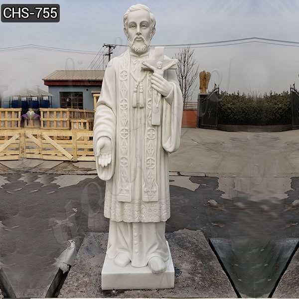 Outdoor Catholic St. Francis Xavier Marble Statue Suppliers