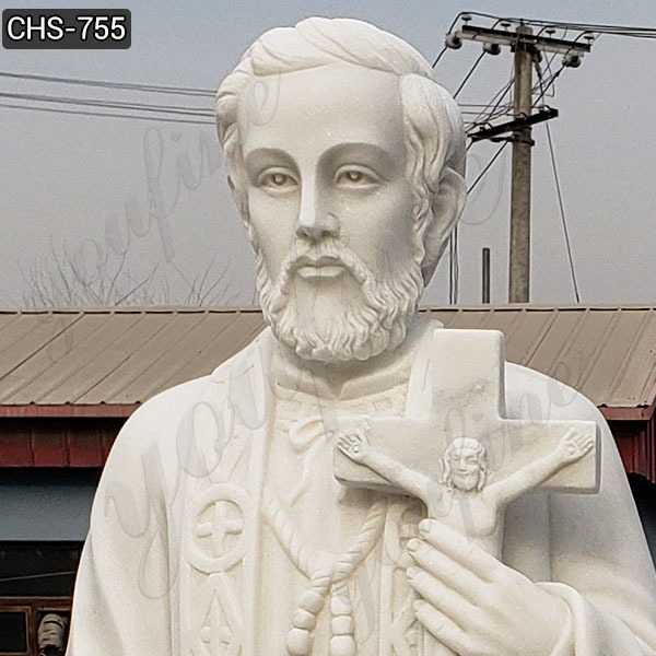 Outdoor St. Francis Xavier Marble Statue Suppliers