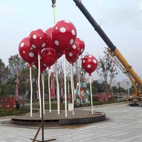 Outdoor Stainless Steel Balloon Sculptures for Sale