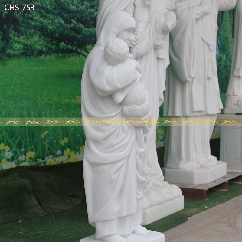 St. Teresa of Calcutta with Children Statue