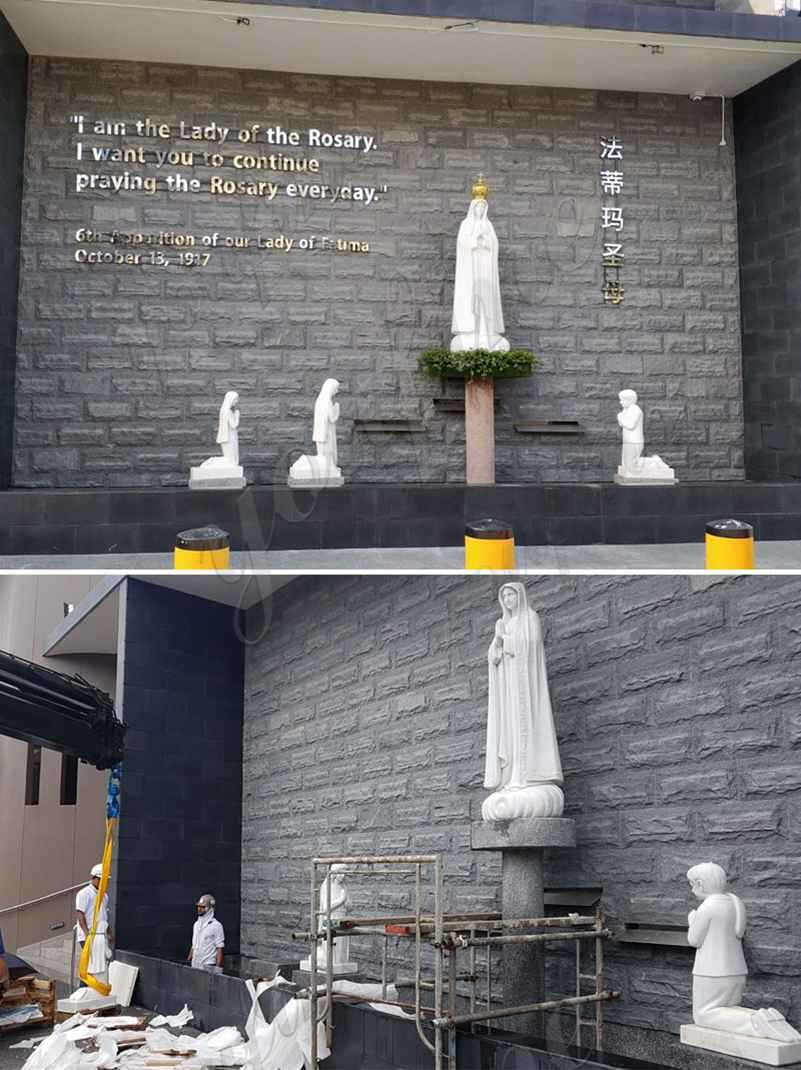 blessed mother statues for outside