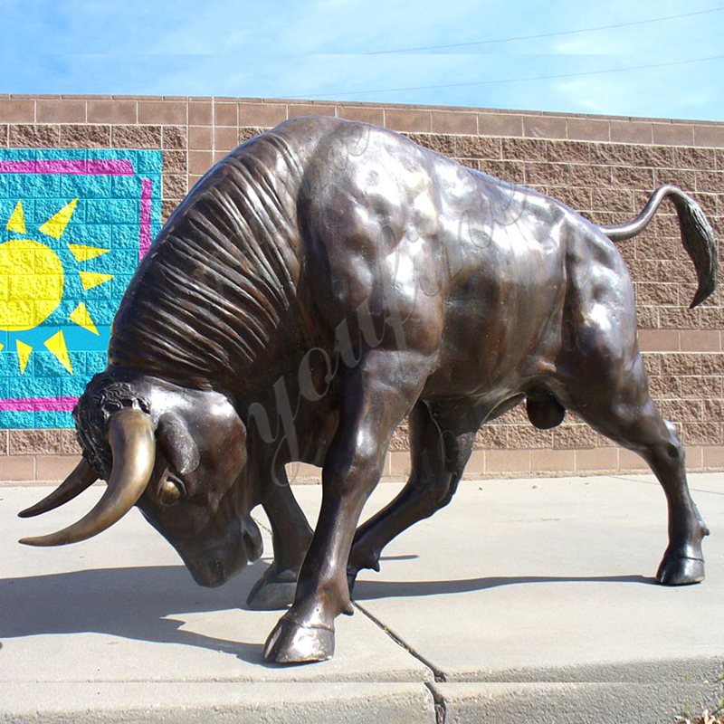 garden bull statue for sale