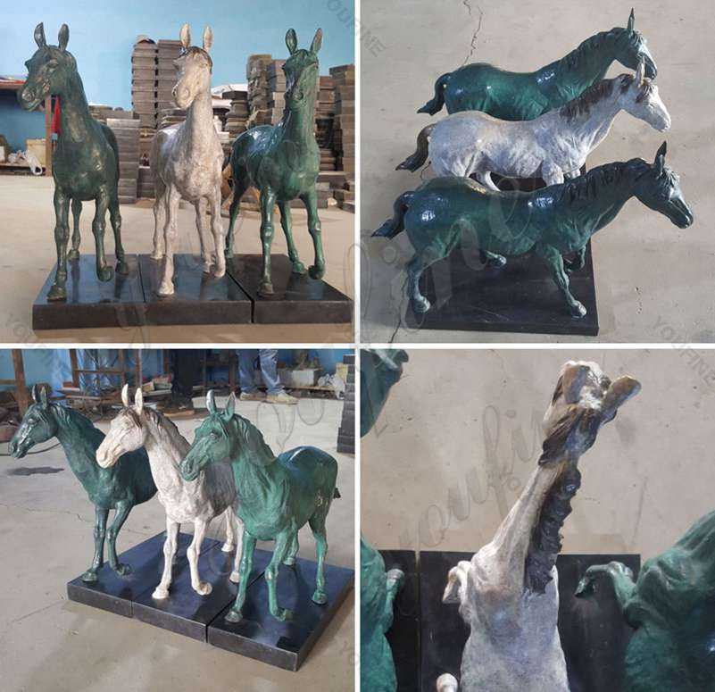 life size horse statues