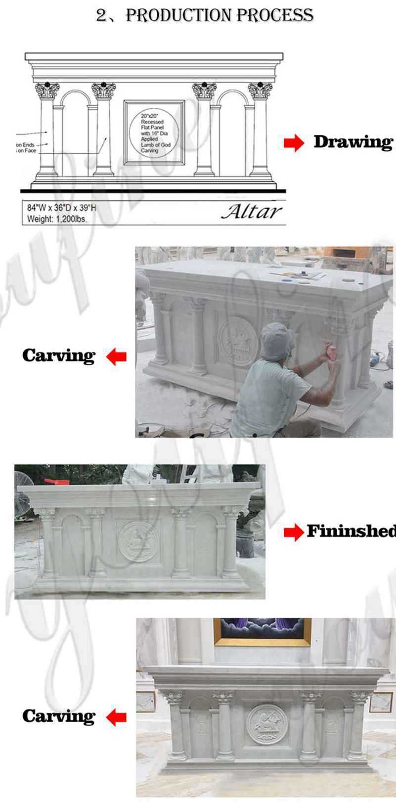 marble church altars for sale