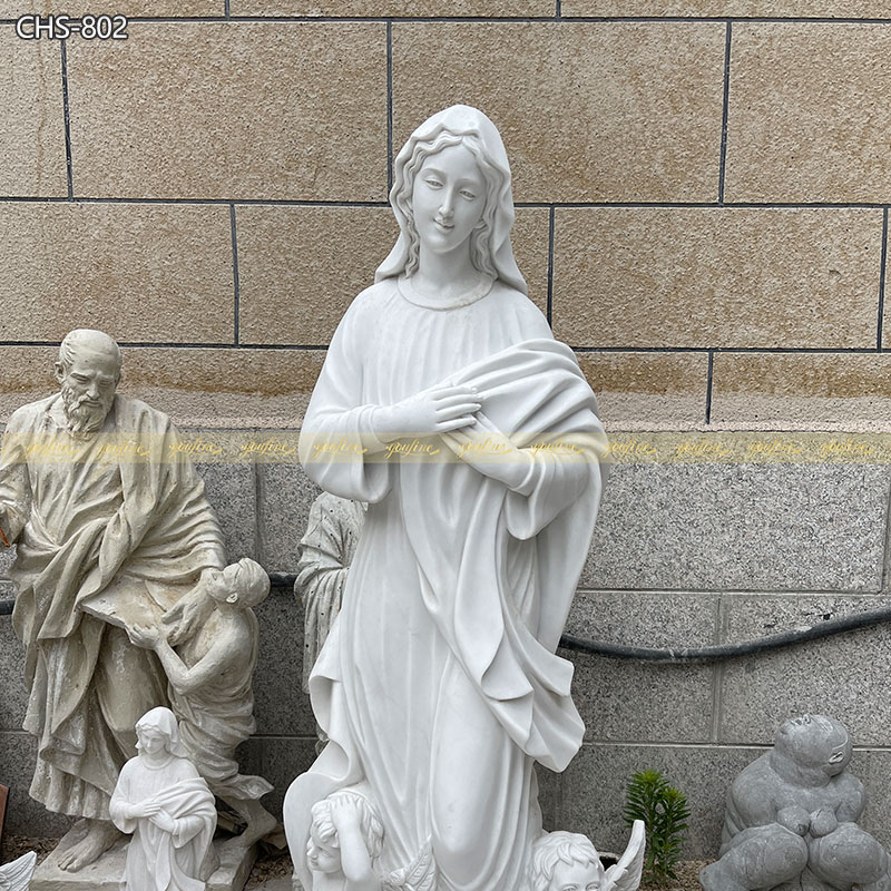 mother mary statue