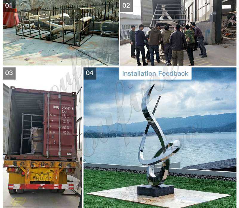 stainless steel sculpture factory