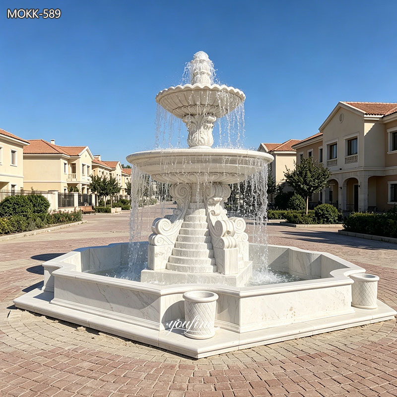2 Tier Fountain with Pump​ MOKK-589