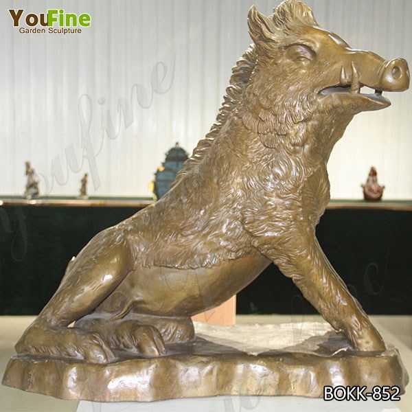 Best Price the Famous Bronze Boar Statue on Stock