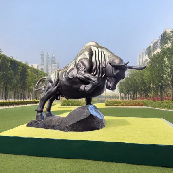 Bronze Bull Statue